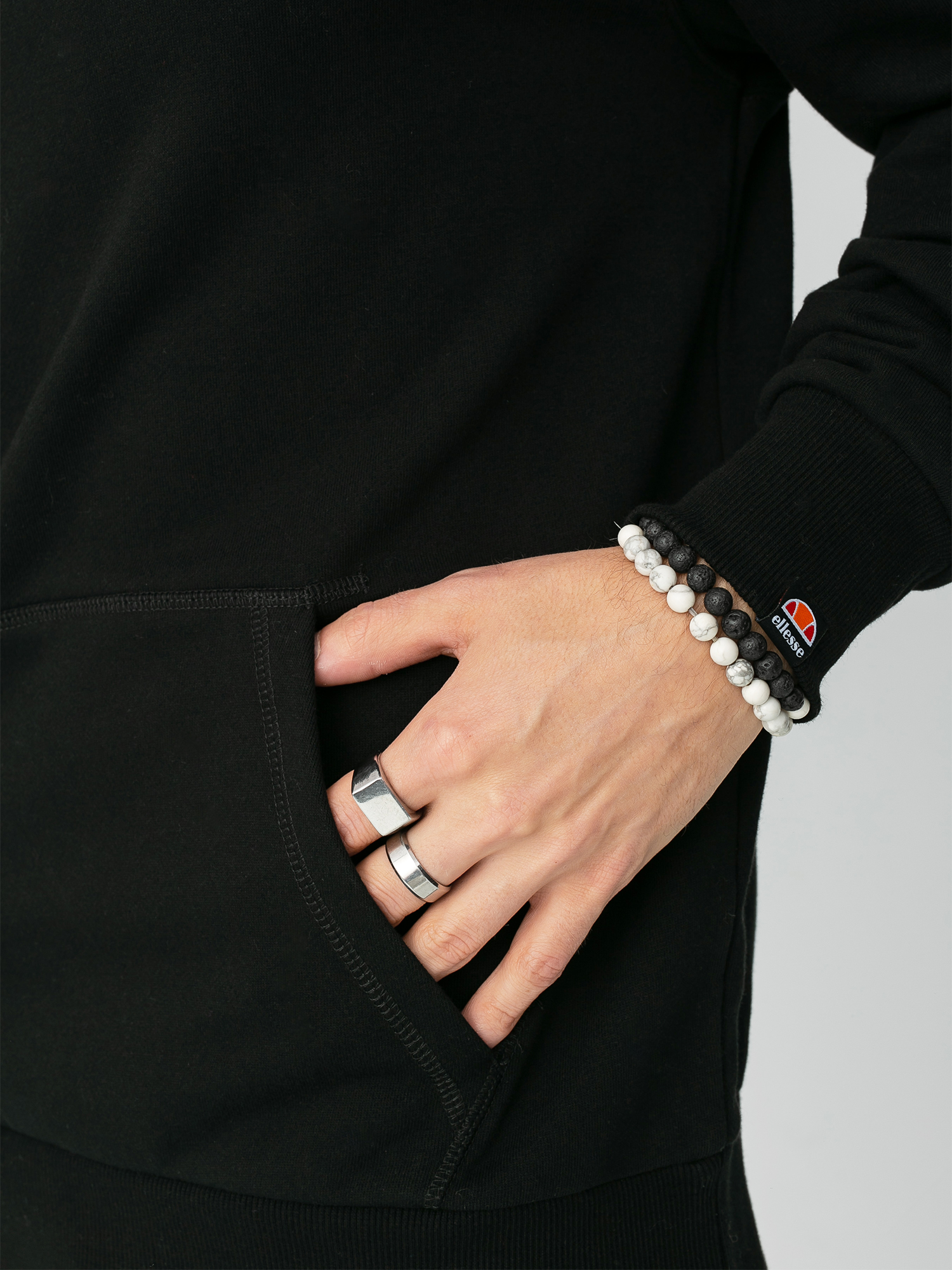 Hanorac cu glugă Ellesse Primero HD (black)