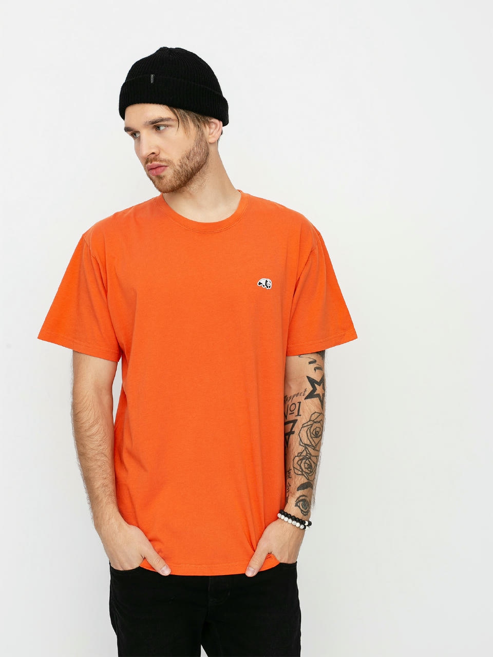 Tricou Enjoi Premium Panda Patch (sun orange)