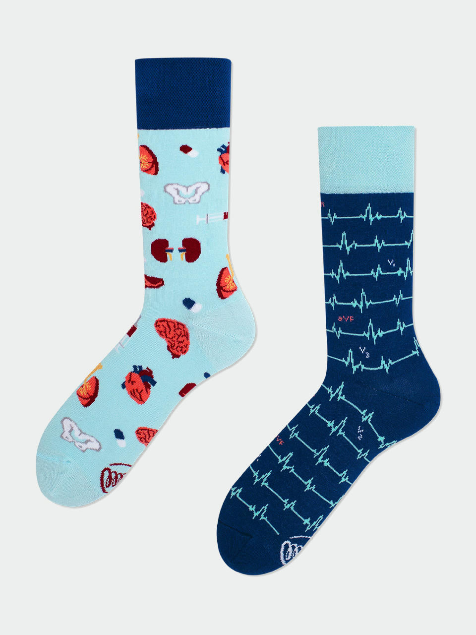 Șosete Many Mornings Dr Sock (blue/navy)