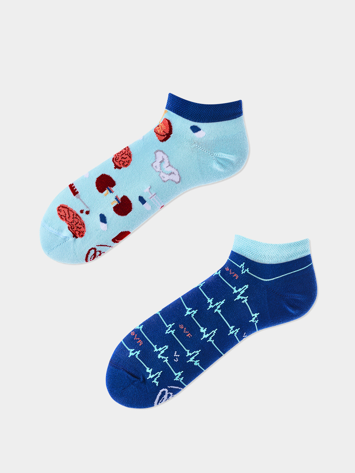 Șosete Many Mornings Dr Sock Low (blue/navy)