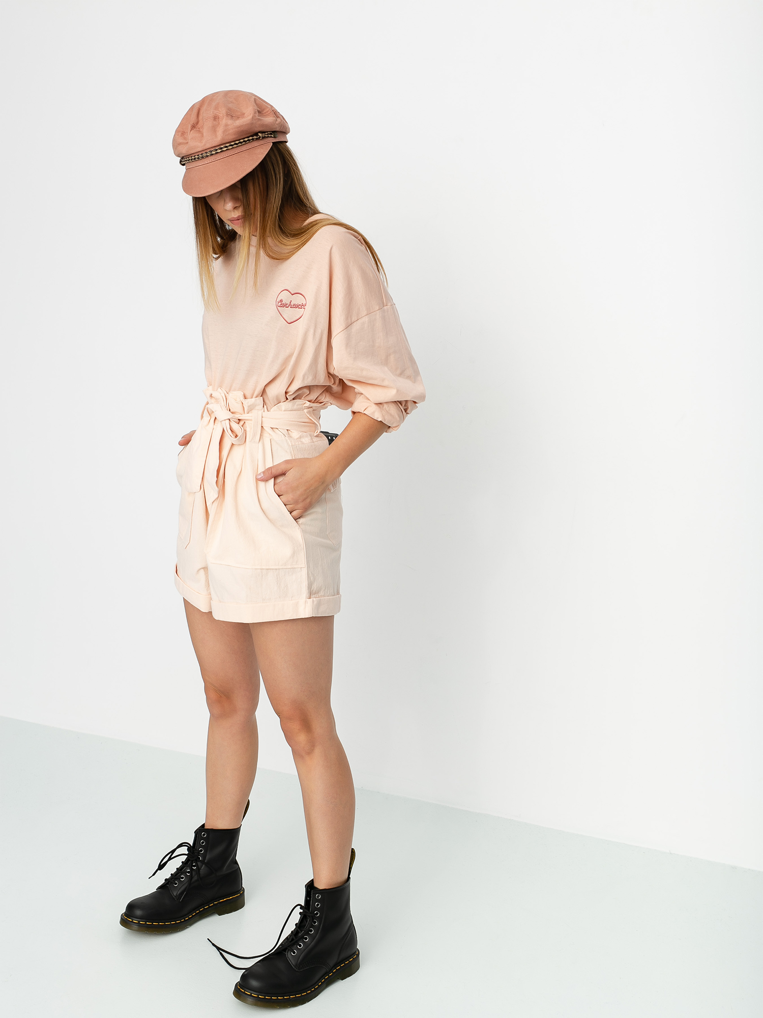 Volcom Șort Pap Bag Wmn (light peach)