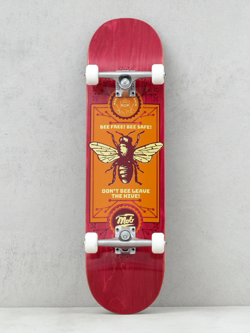 Mob Skateboards Skateboard Bee (red)