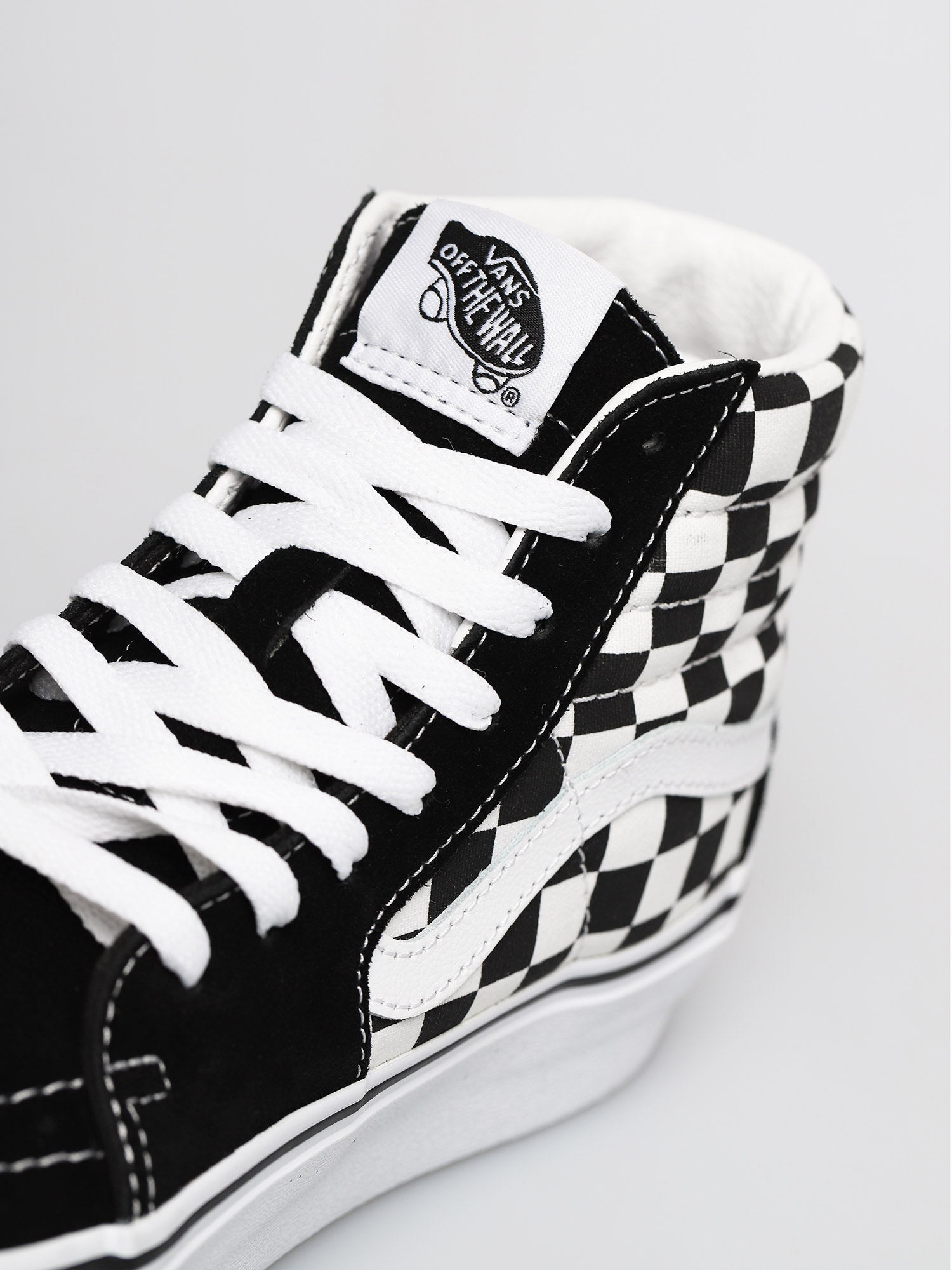 Vans Pantofi Sk8 Hi Platform 2 (checkerboard/true white)