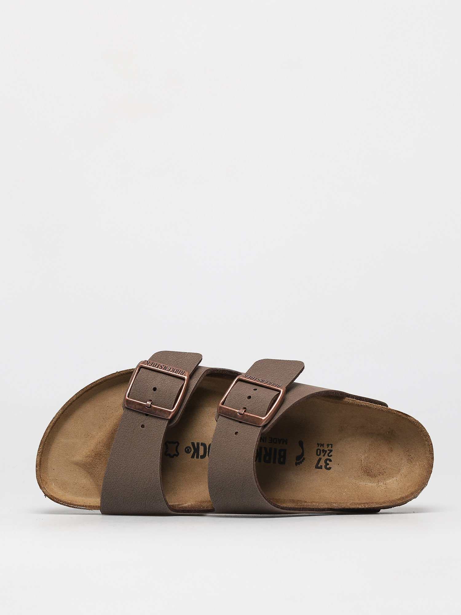 Șlapi Birkenstock Arizona Narrow (nubuck mocha)