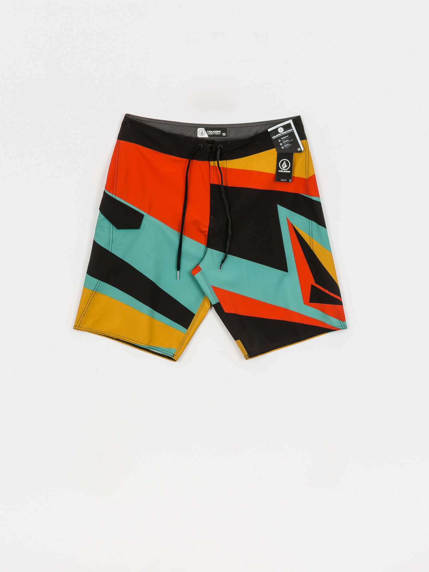 Șort pentru plajă Volcom Ransacked Mod (black)