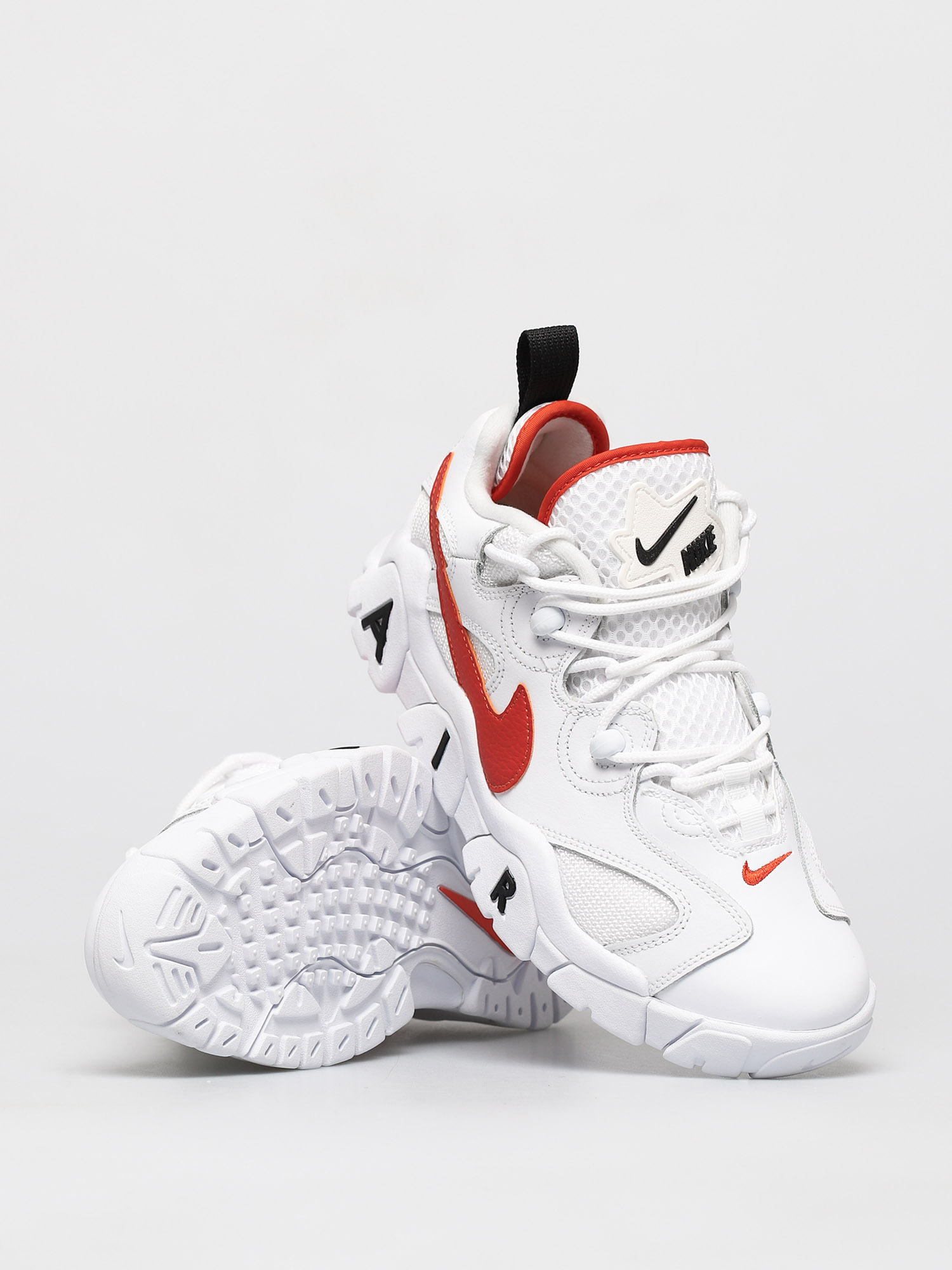 Nike Pantofi Air Barrage Low (white/team orange/black/black)