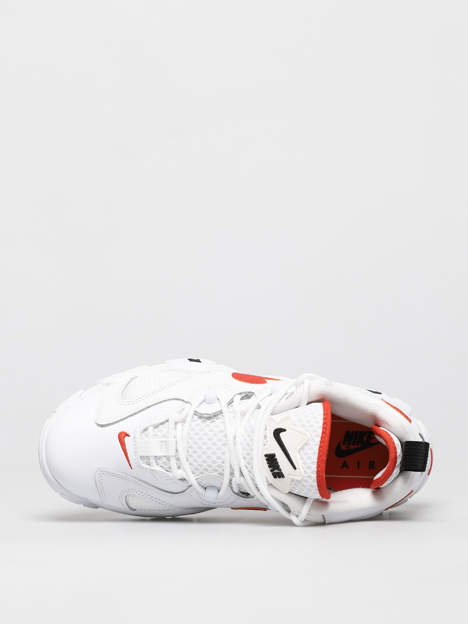 Nike Pantofi Air Barrage Low (white/team orange/black/black)
