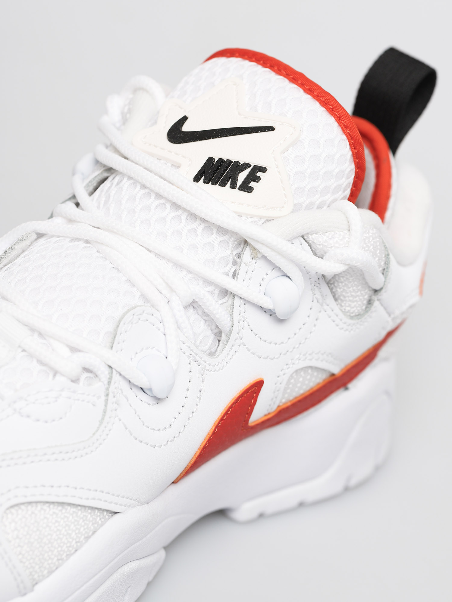 Nike Pantofi Air Barrage Low (white/team orange/black/black)