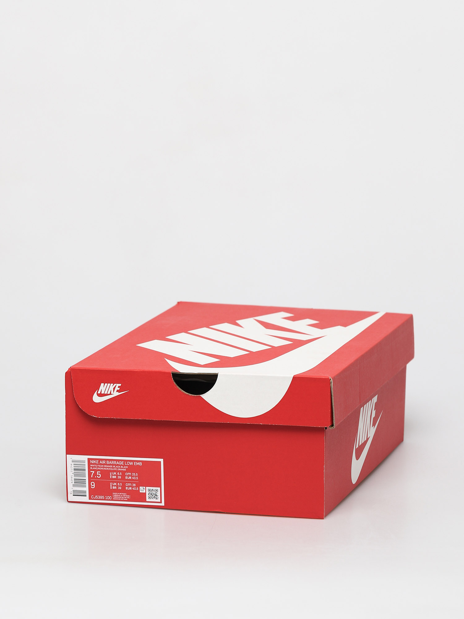 Nike Pantofi Air Barrage Low (white/team orange/black/black)