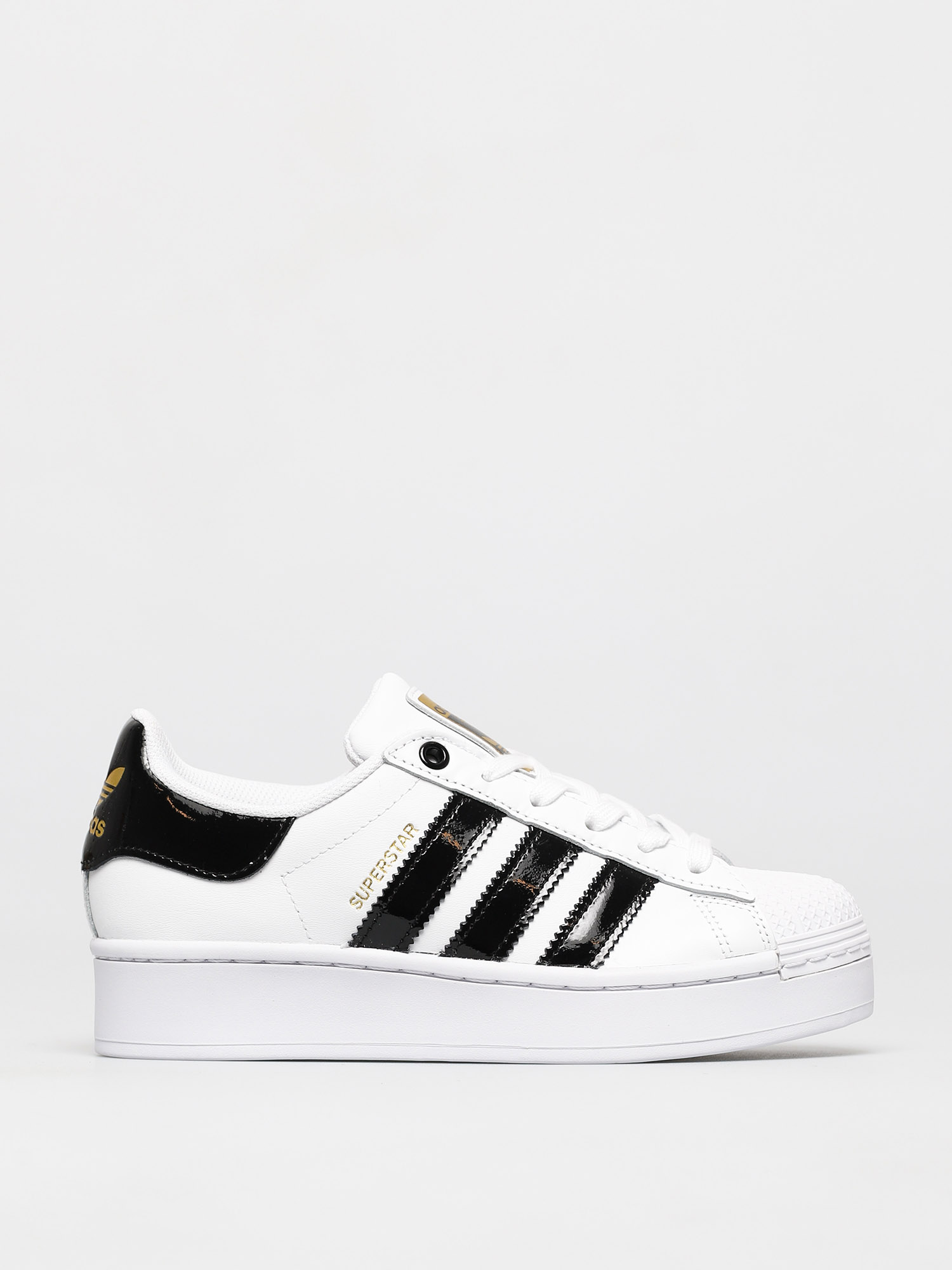 adidas Originals Pantofi Superstar Bold Wmn (ftwwht/cblack/goldmt)