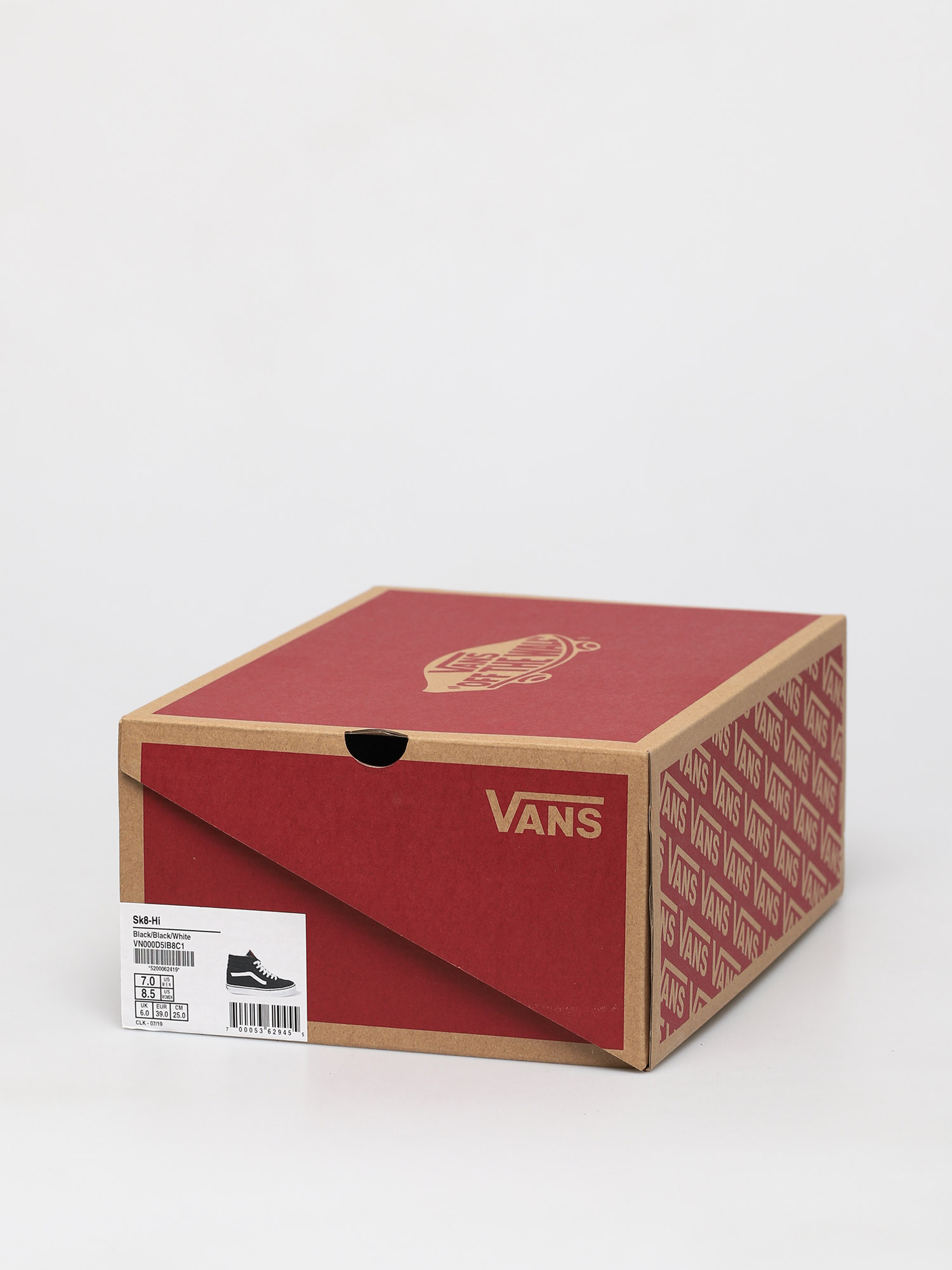 Pantofi Vans Sk8 Hi (black/black/white)