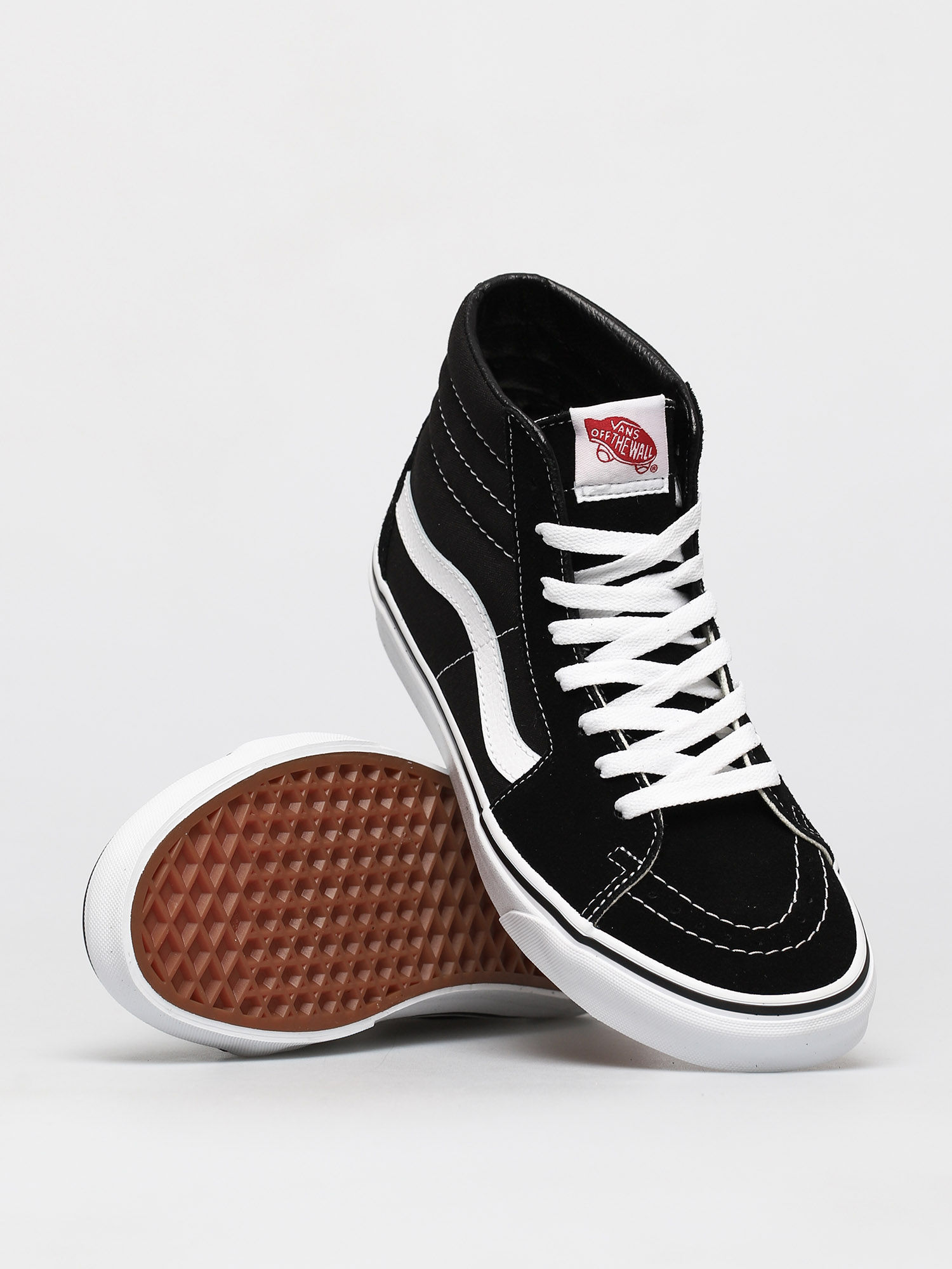 Pantofi Vans Sk8 Hi (black/black/white)