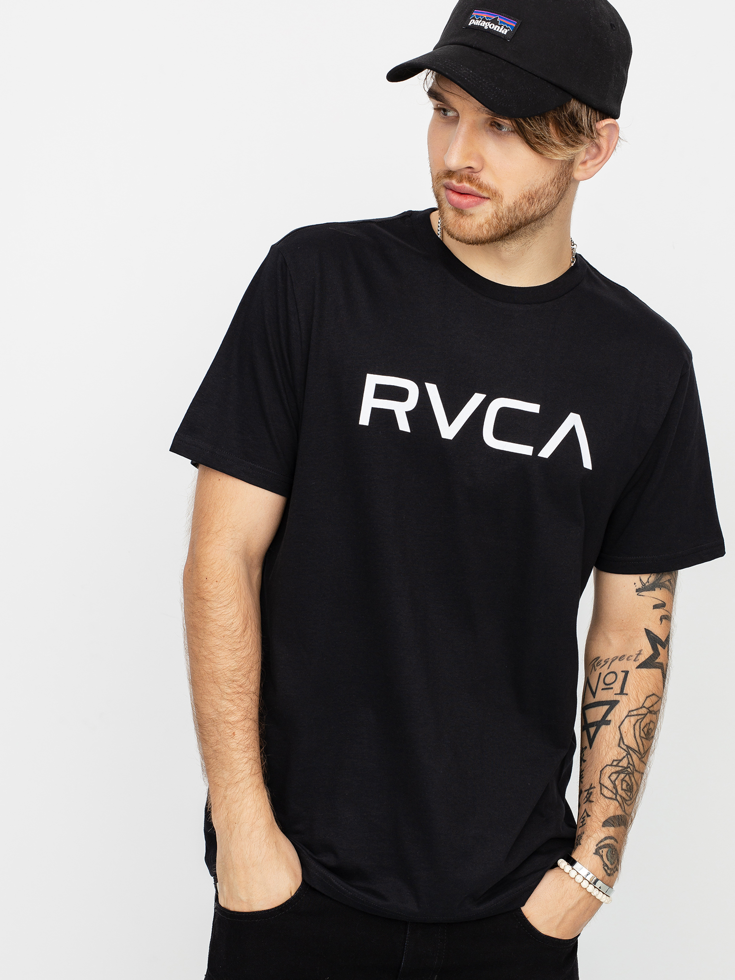 RVCA Tricou Big Rvca (black)