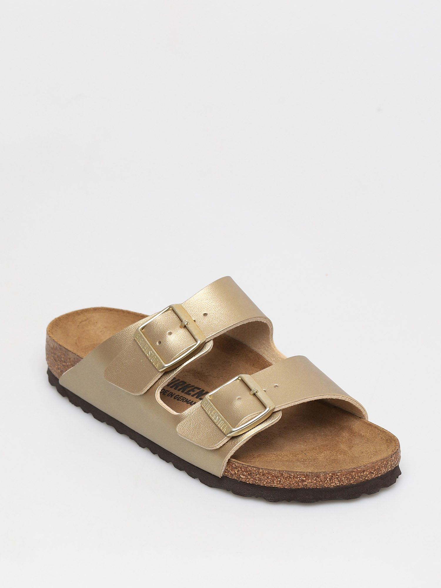Birkenstock Sandale Klapki Arizona Narrow Wmn (gold)