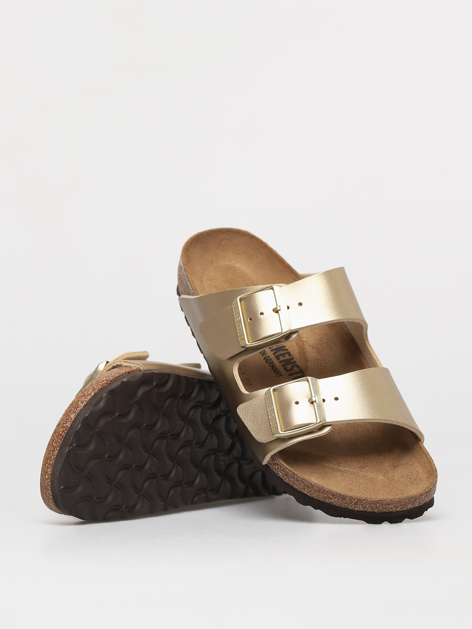 Șlapi Birkenstock Arizona Narrow Wmn (gold)