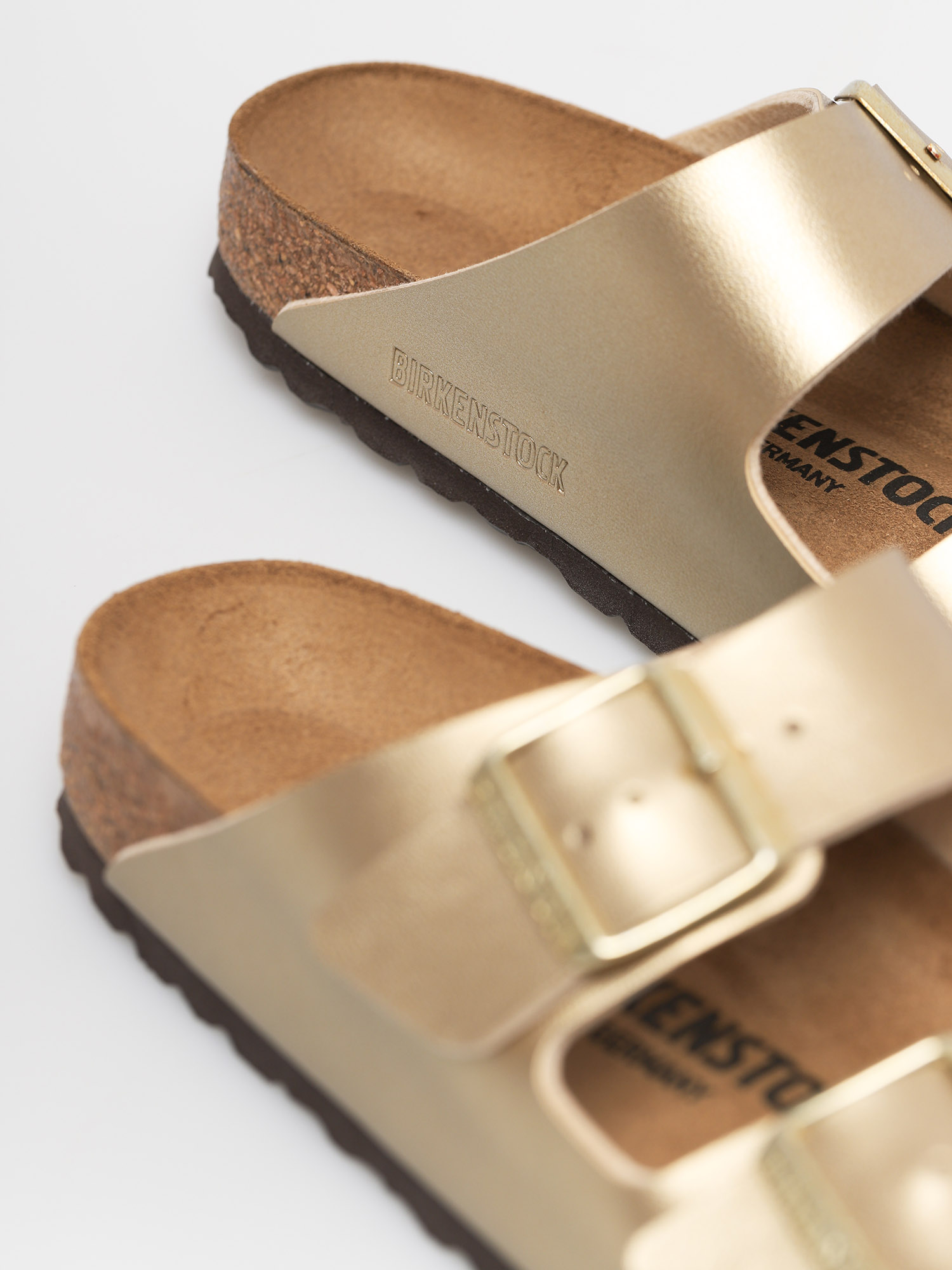 Șlapi Birkenstock Arizona Narrow Wmn (gold)