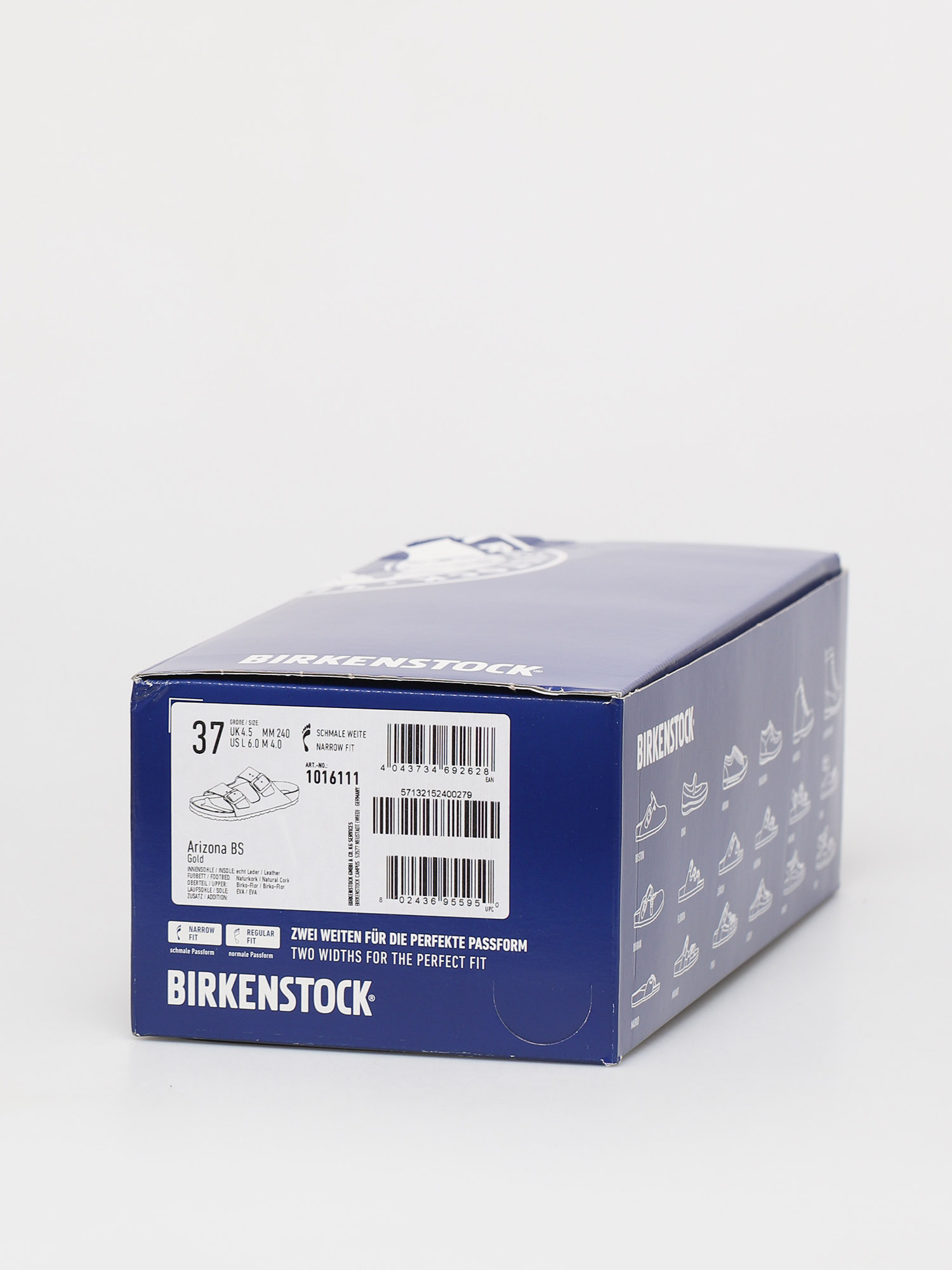 Șlapi Birkenstock Arizona Narrow Wmn (gold)