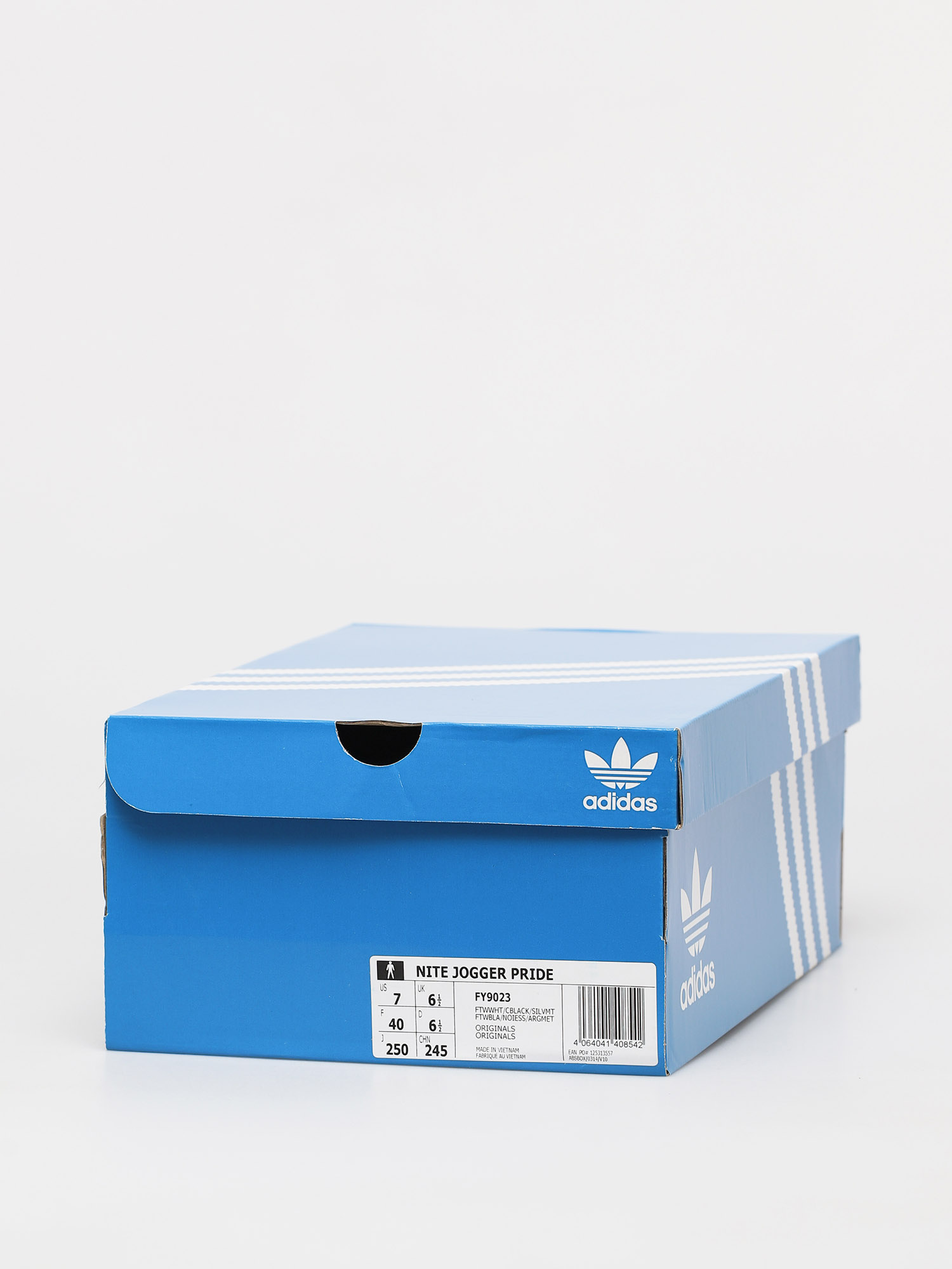 adidas Originals Pantofi Nite Jogger Pride (ftwr white/core black/silver met)