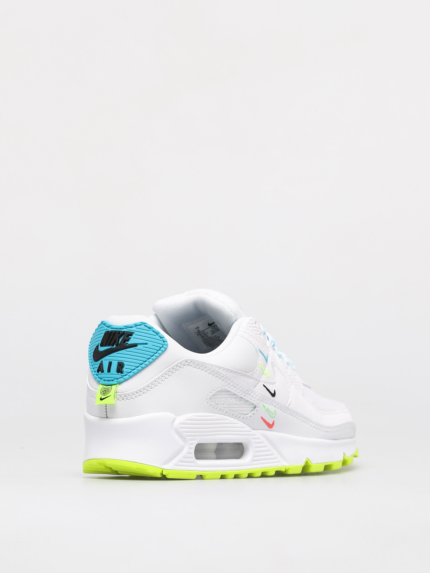 Nike Pantofi Air Max 90 Se Wmn (white/white blue fury volt)