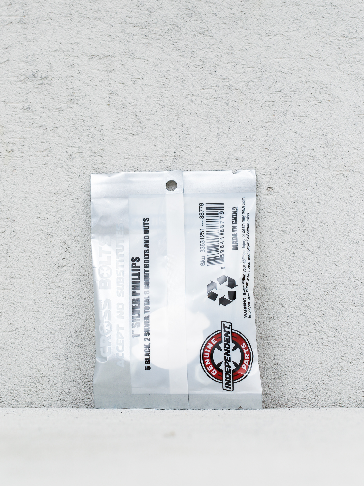 Independent Șuruburi Silver Philips (black/silver)