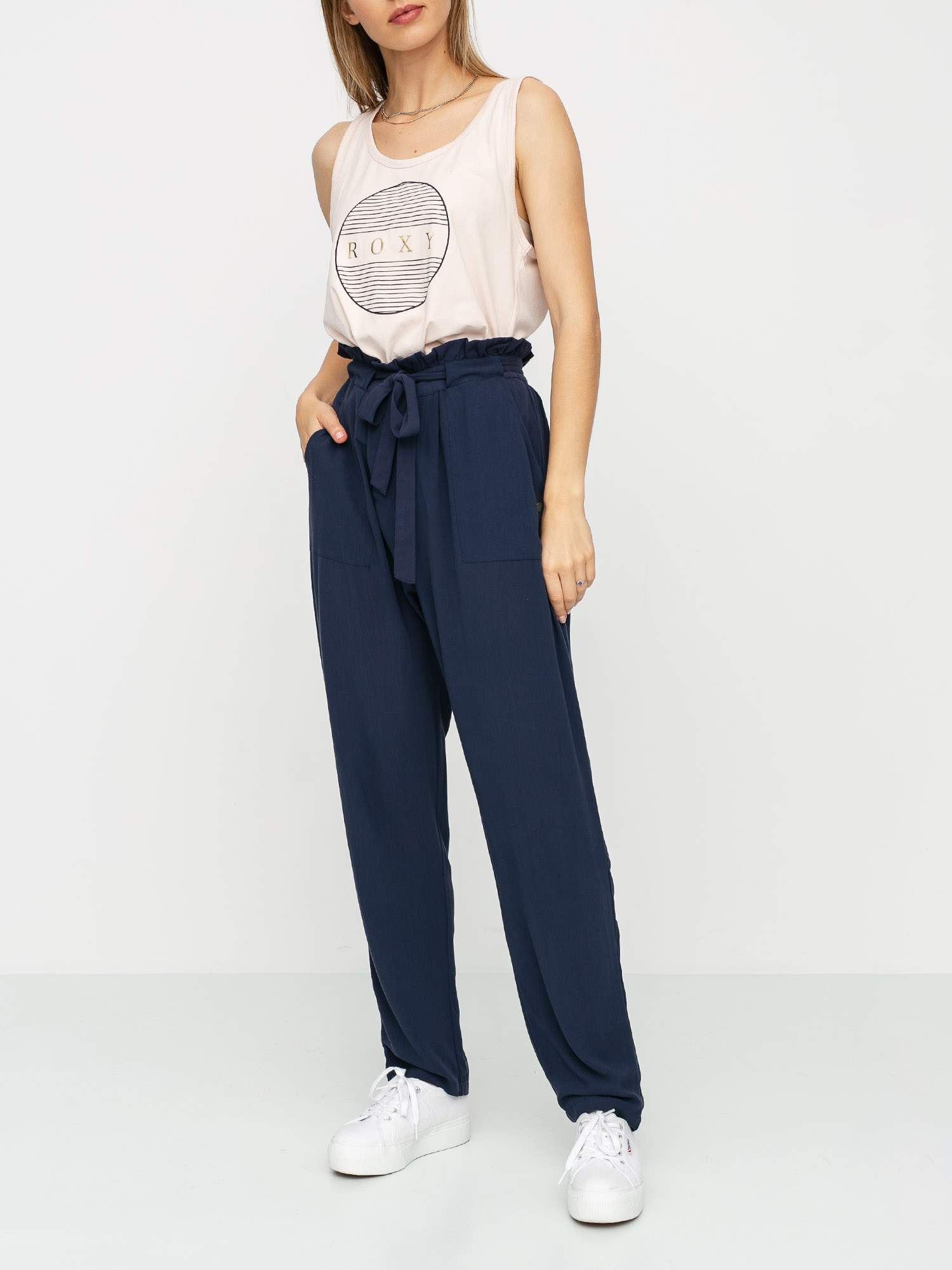 Pantaloni Roxy Flowered Swing Wmn (mood indigo)