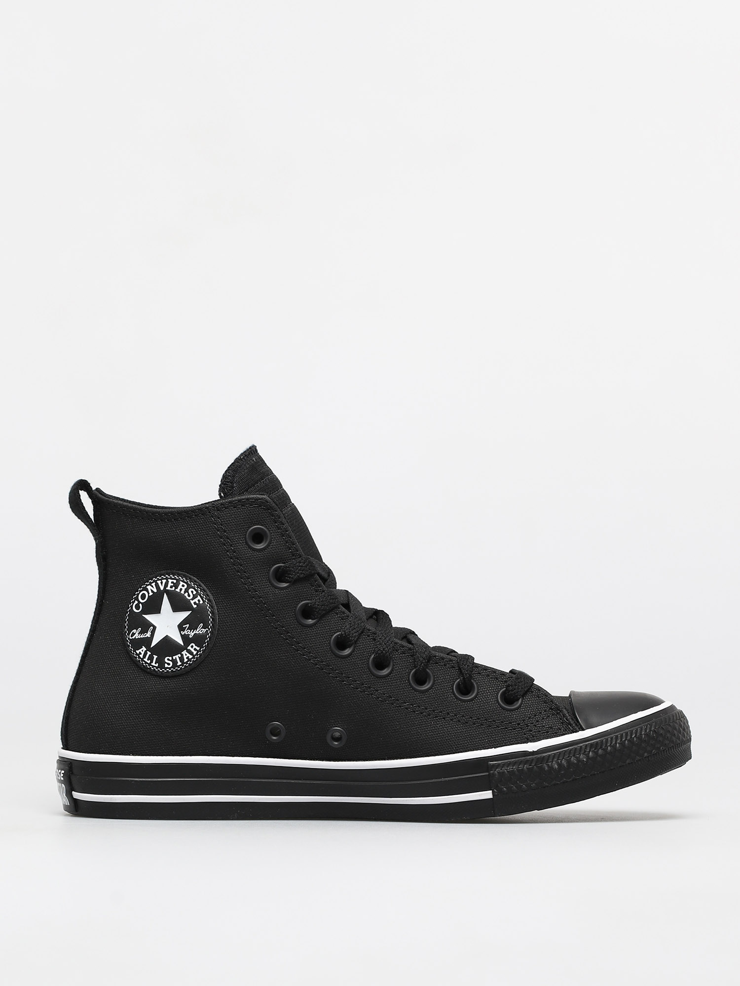 Converse Teniși Chuck Taylor All Star Padded Tongue Leather (black/black/white)