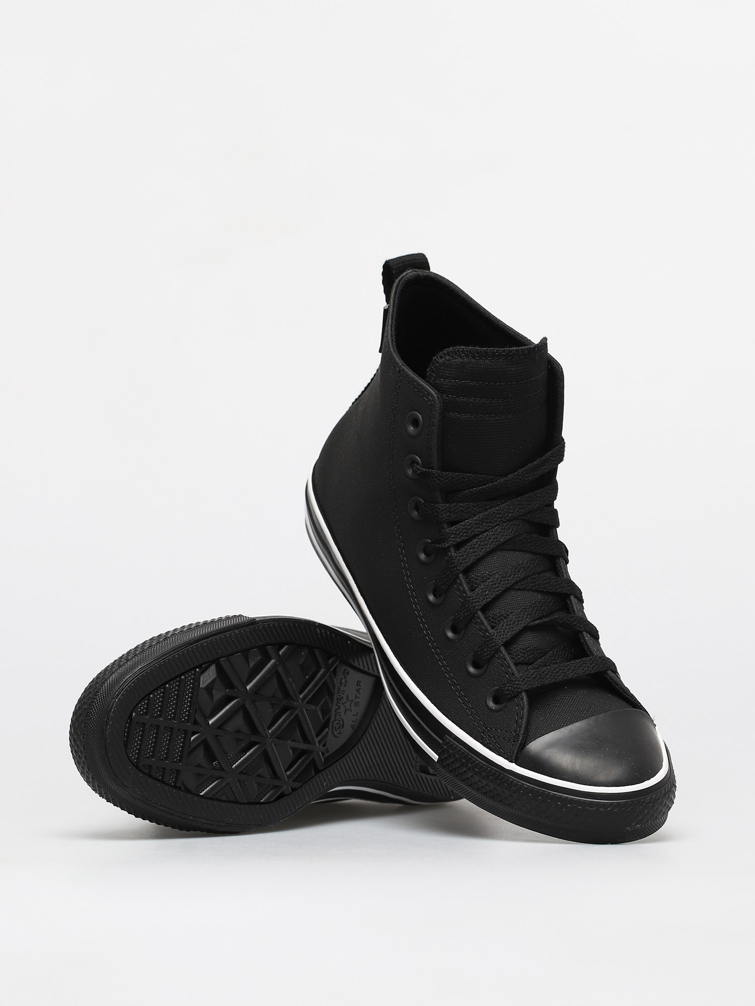 Converse Teniși Chuck Taylor All Star Padded Tongue Leather (black/black/white)