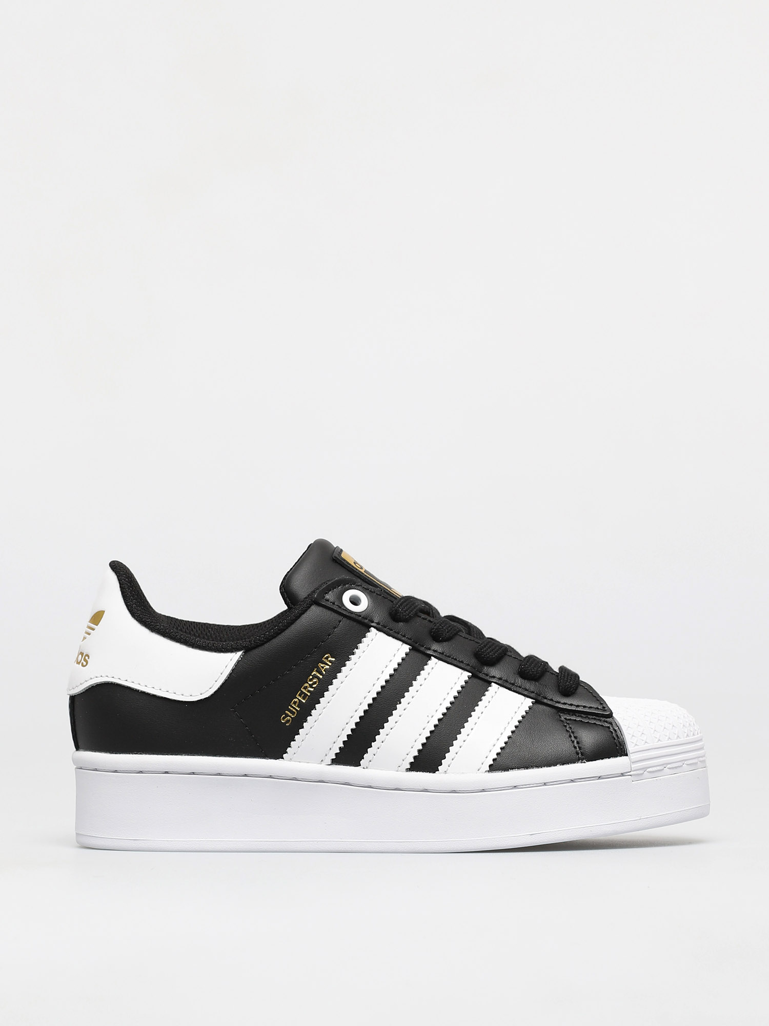 adidas Originals Pantofi Superstar Bold Wmn (cblack/ftwwht/goldmt)