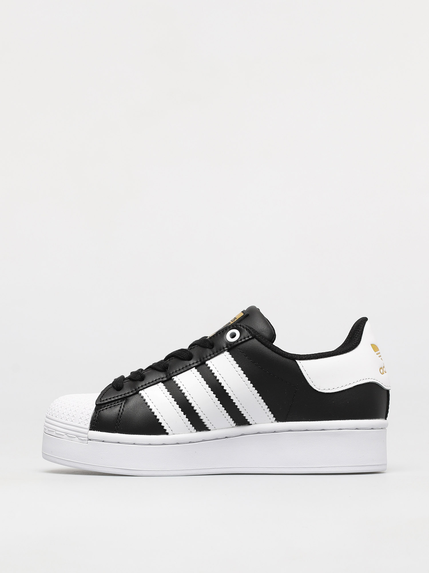 adidas Originals Pantofi Superstar Bold Wmn (cblack/ftwwht/goldmt)