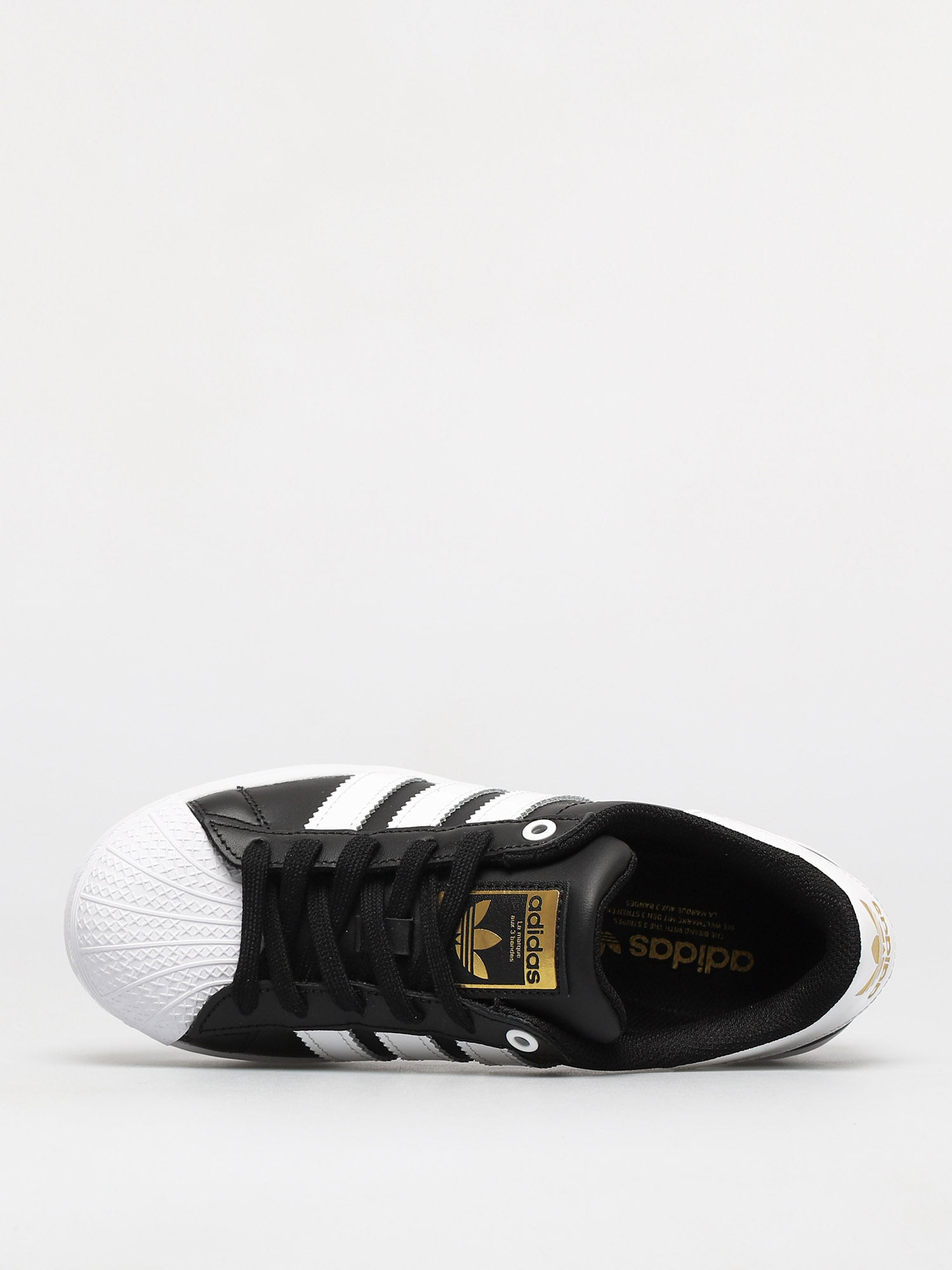 adidas Originals Pantofi Superstar Bold Wmn (cblack/ftwwht/goldmt)