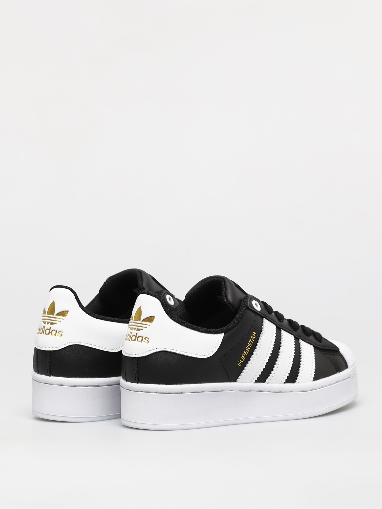 adidas Originals Pantofi Superstar Bold Wmn (cblack/ftwwht/goldmt)