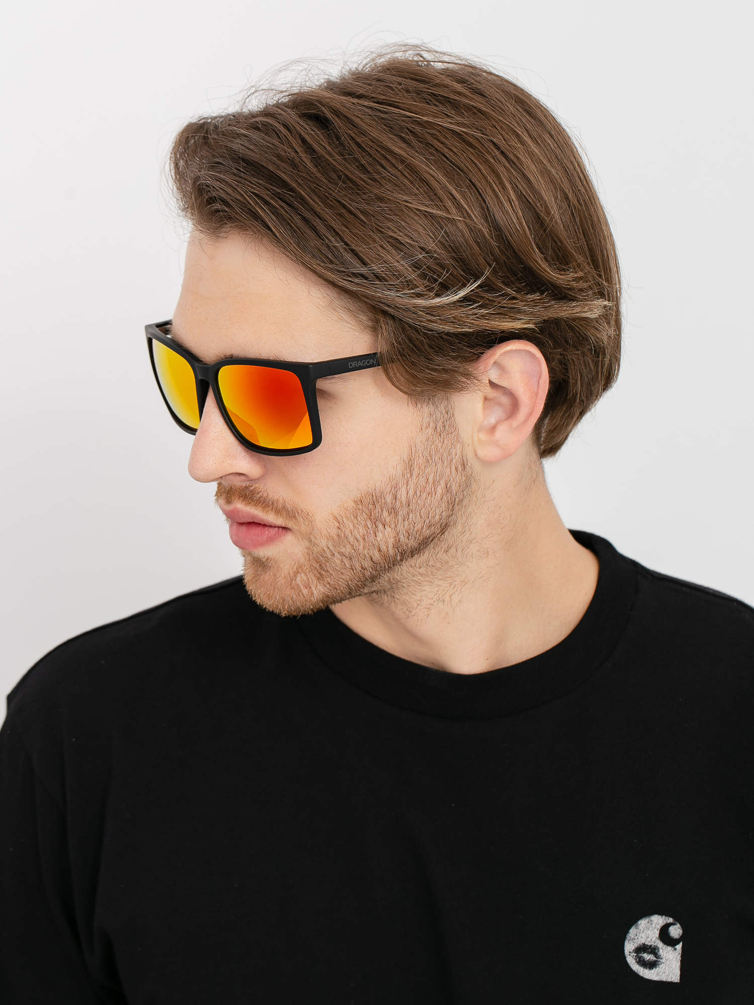 Ochelari de soare Dragon Montage (matte black/orange ion)