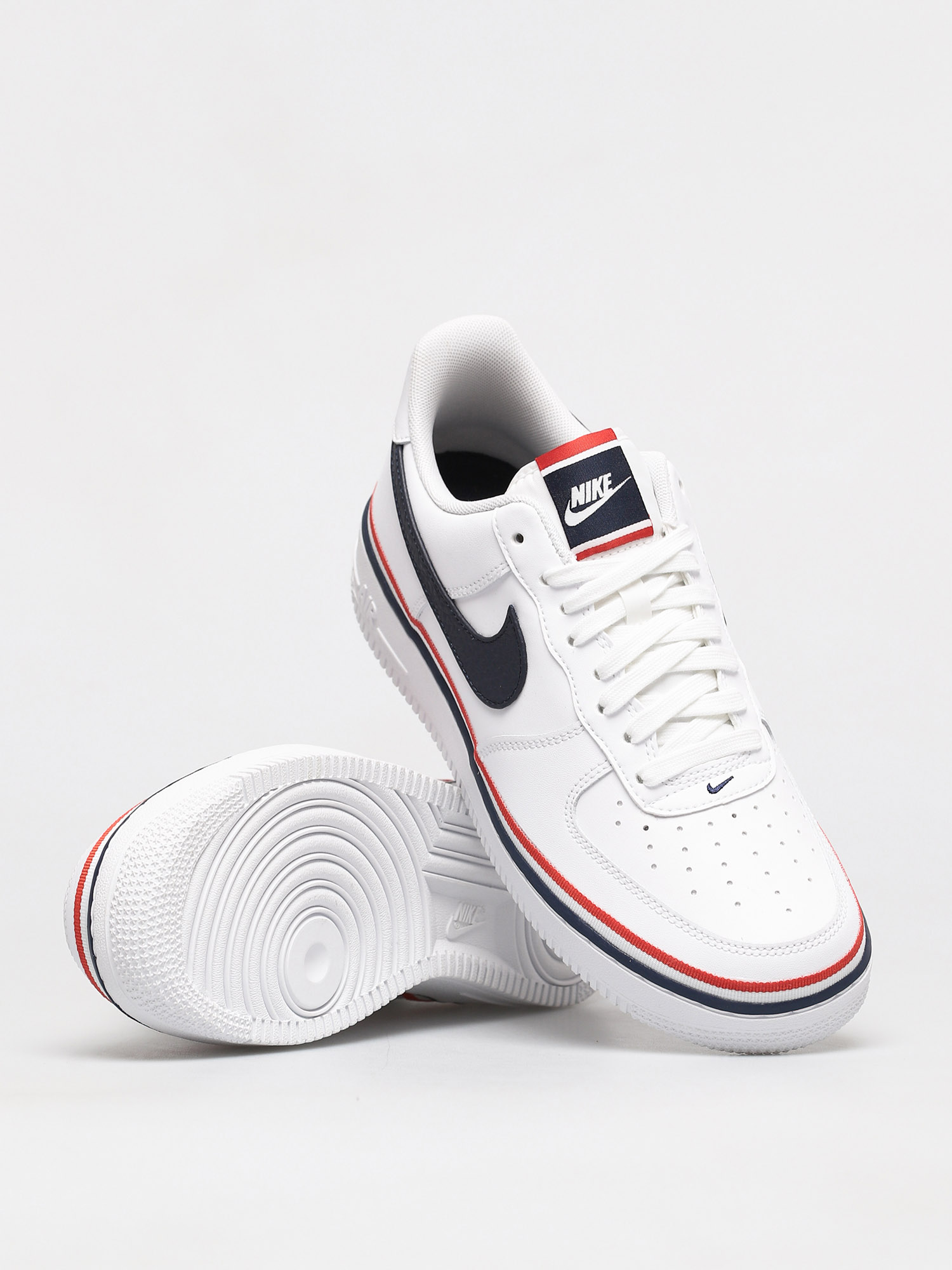Nike Pantofi Air Force 1 07 Lv8 (white/obsidian habanero red)