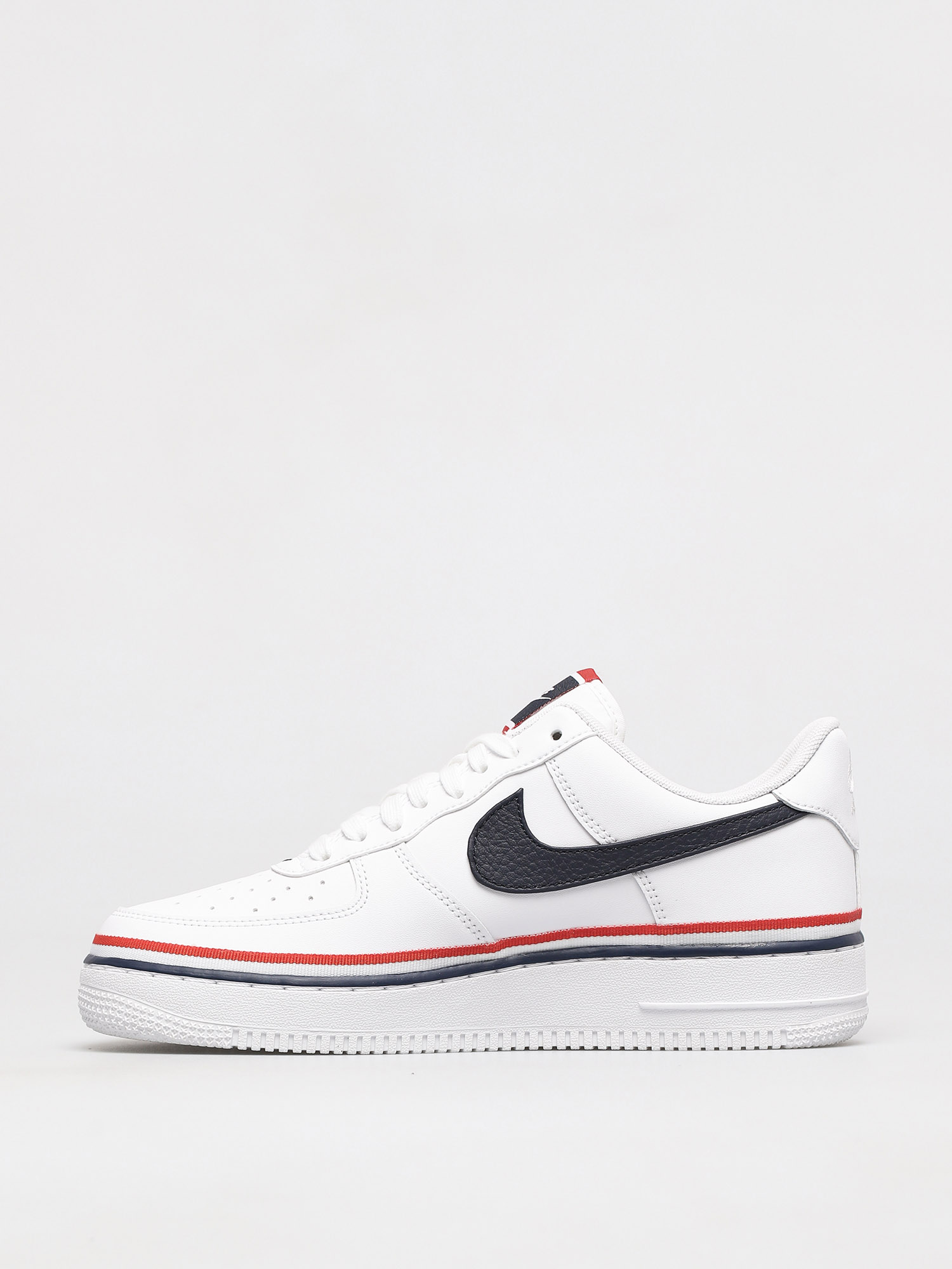 Nike Pantofi Air Force 1 07 Lv8 (white/obsidian habanero red)