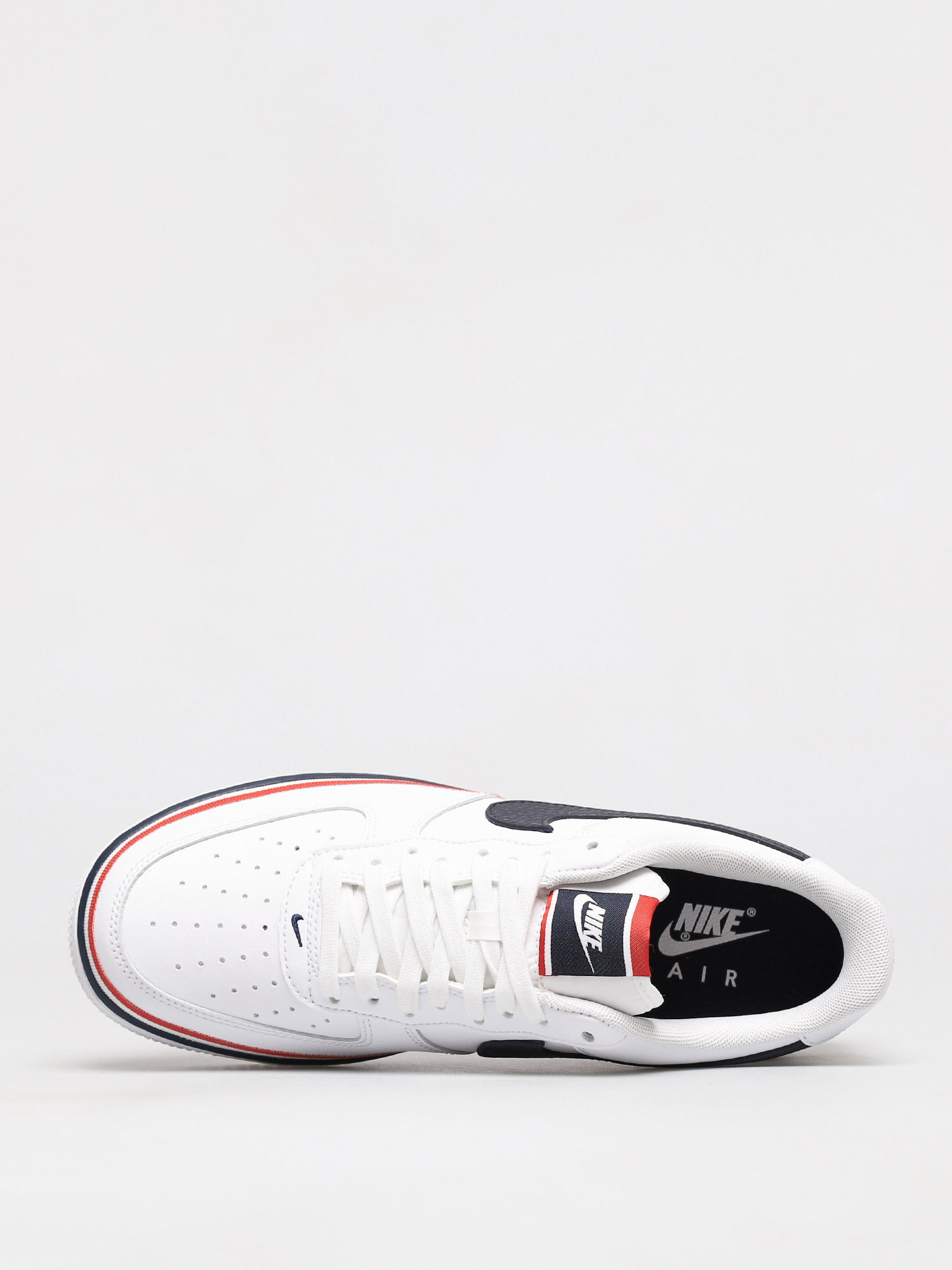 Nike Pantofi Air Force 1 07 Lv8 (white/obsidian habanero red)