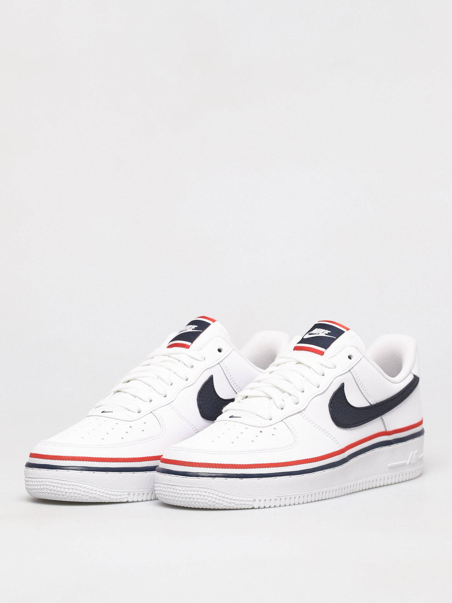 Nike Pantofi Air Force 1 07 Lv8 (white/obsidian habanero red)