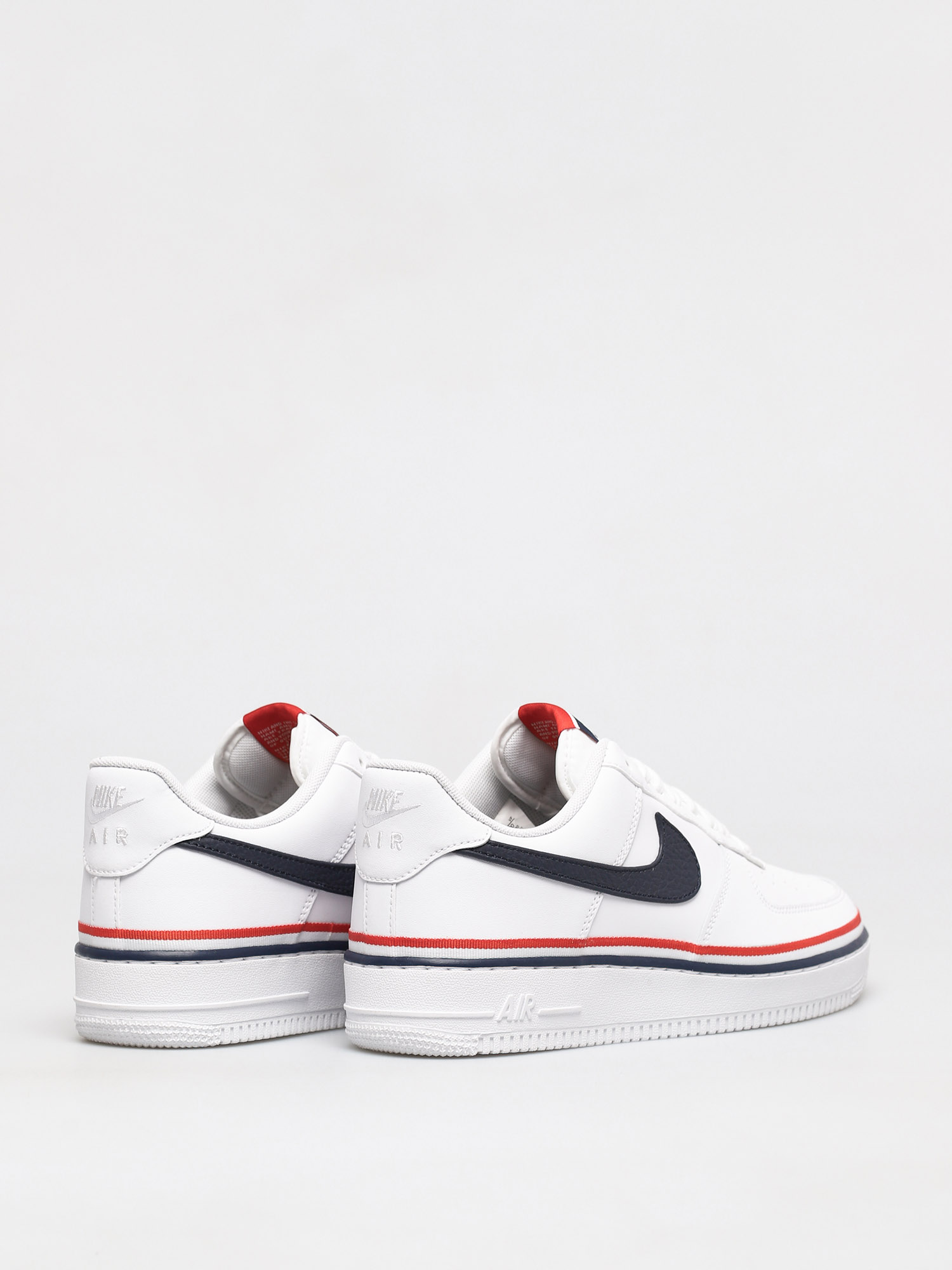 Nike Pantofi Air Force 1 07 Lv8 (white/obsidian habanero red)