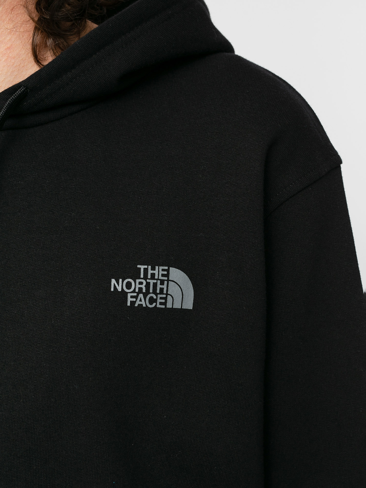 The North Face Hanorac cu glugă Seasonal Drew Peak HD (black/black)