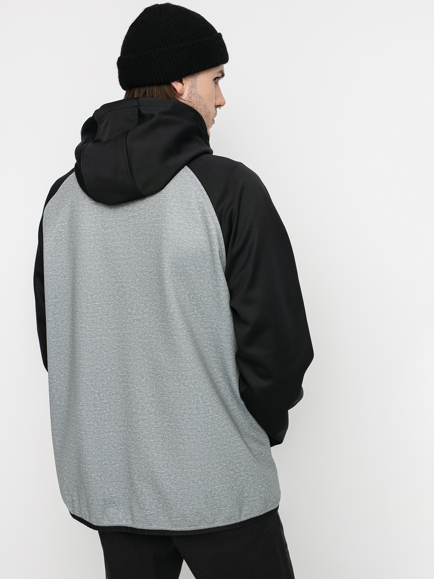 Pentru bărbați Hanorac termic Burton Crown Weatherproof ZHD (gray heather/true black)