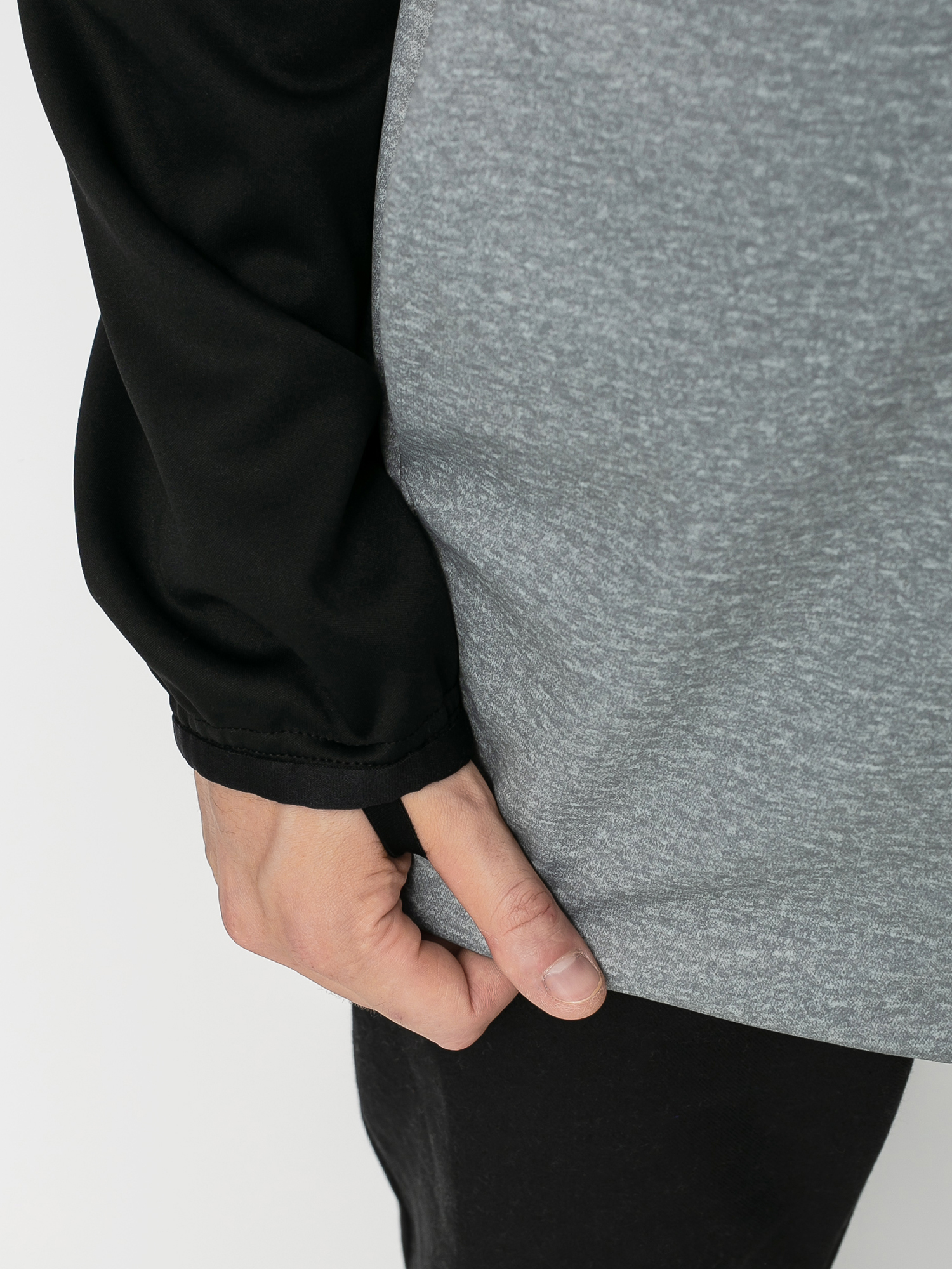 Pentru bărbați Hanorac termic Burton Crown Weatherproof ZHD (gray heather/true black)