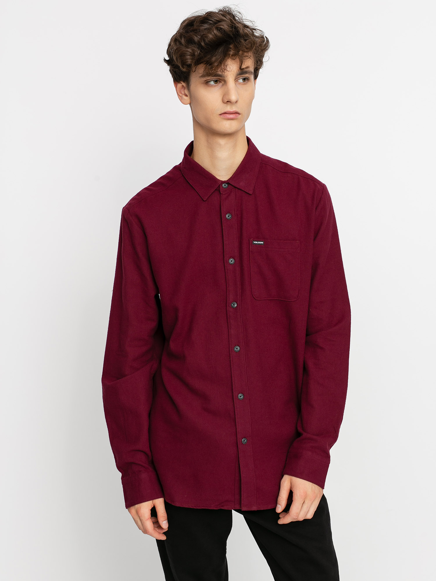 Cămașă Volcom Caden Solid (port)