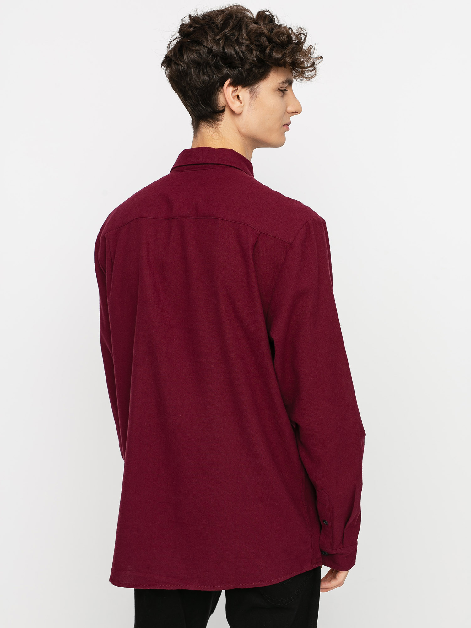 Cămașă Volcom Caden Solid (port)