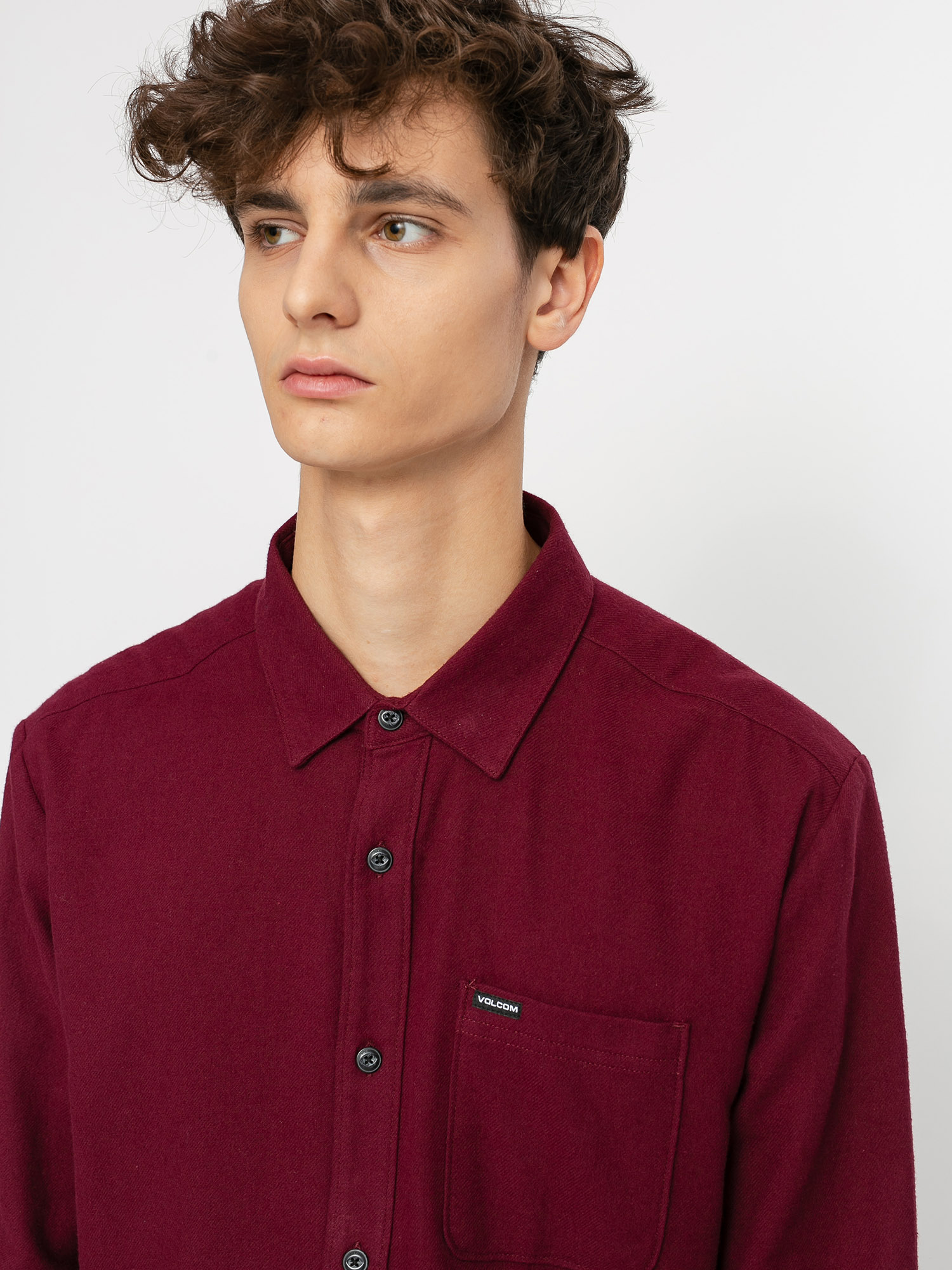 Cămașă Volcom Caden Solid (port)