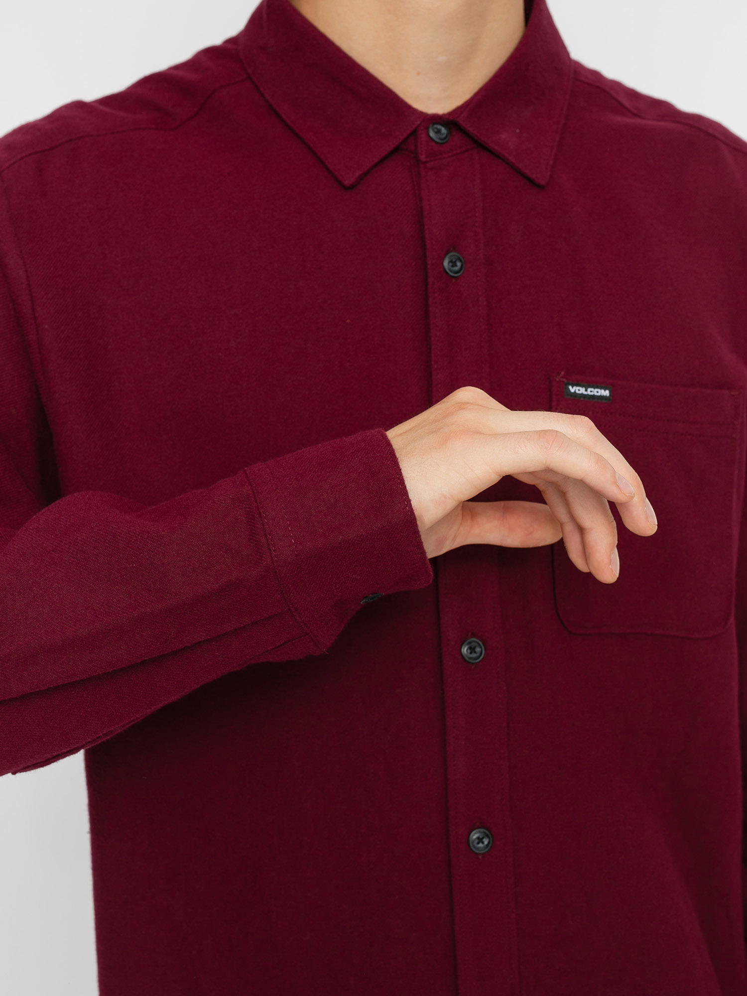 Cămașă Volcom Caden Solid (port)