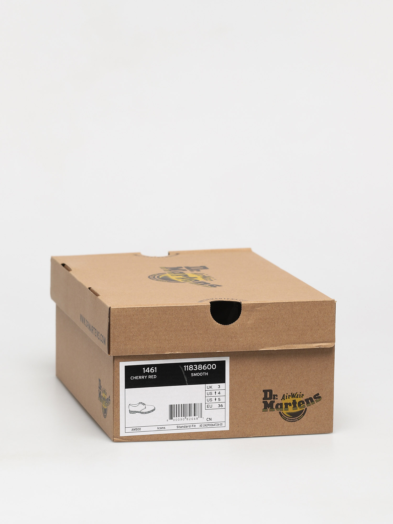 Pantofi Dr. Martens 1461 (smooth cherry red)