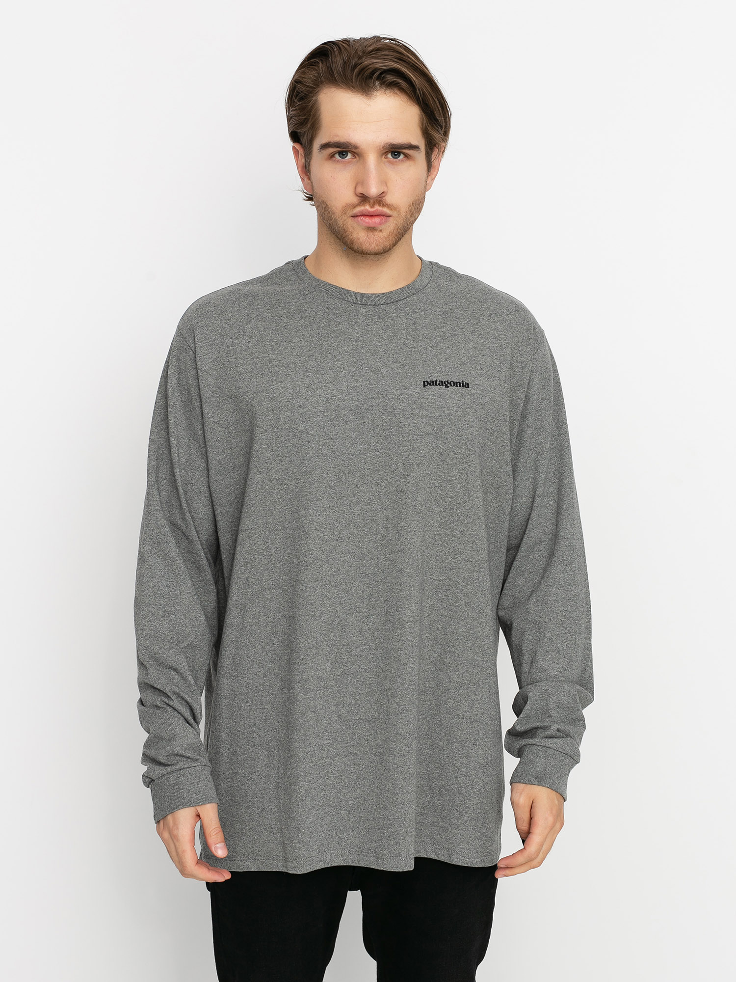 Patagonia Tricou P 6 Logo Responsibili (gravel heather)