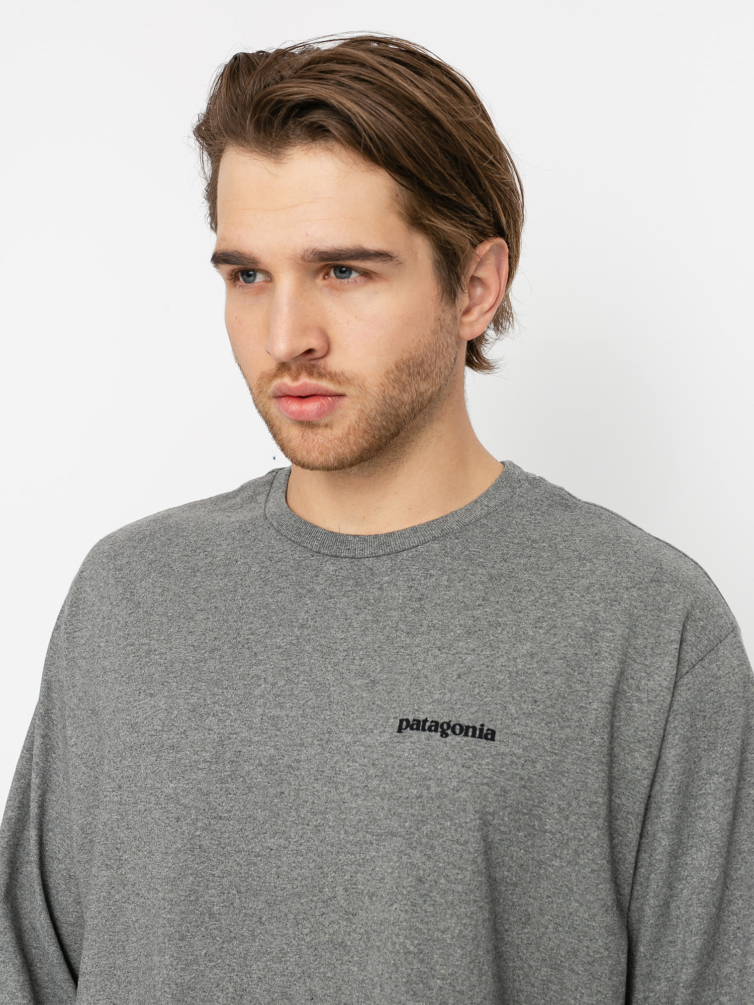 Patagonia Tricou P 6 Logo Responsibili (gravel heather)
