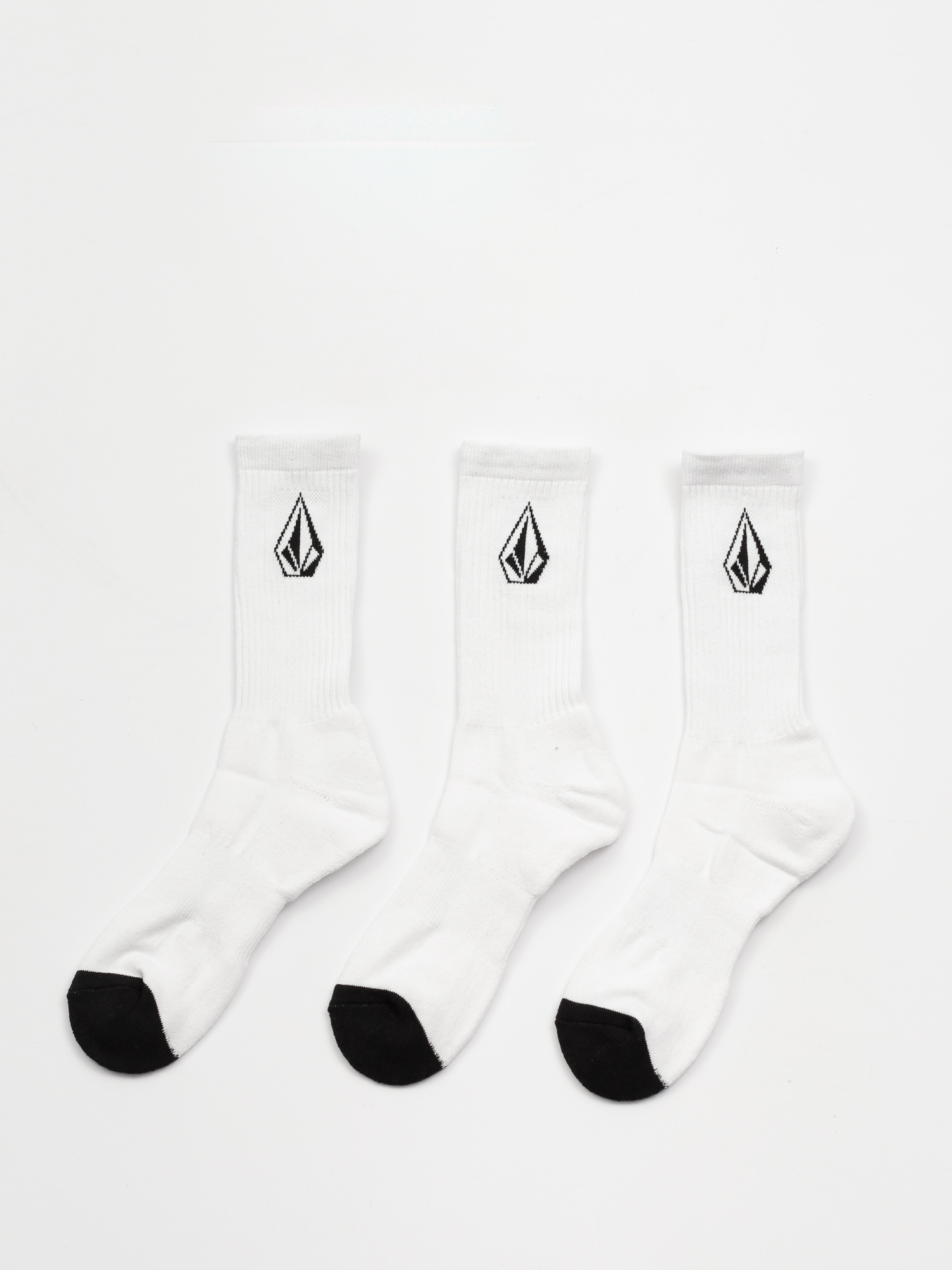 Șosete Volcom Full Stone Sock 3Pk (white)