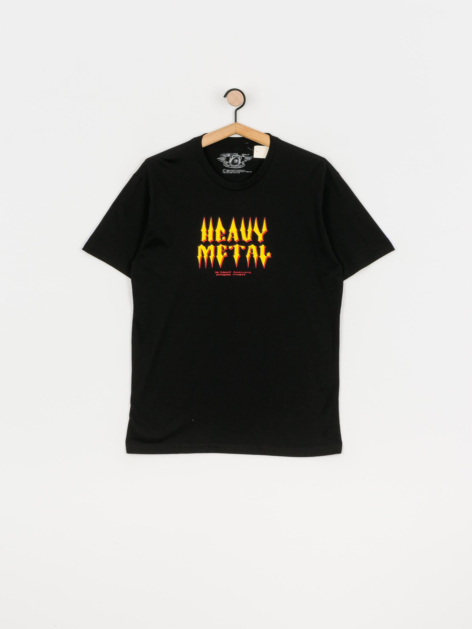 Tricou Toy Machine Heavy Metal (black)