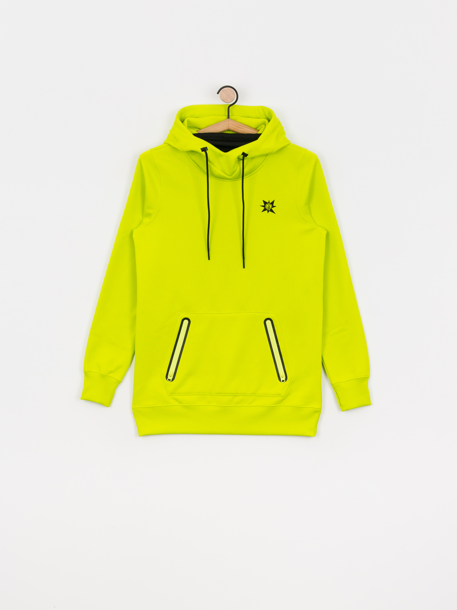Pentru femei Hanorac termic Volcom Spring Shred HD (lime)